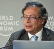 El presidente Gustavo Petro durante su participación en el Foro Económico Mundial de 2023. FOTO: Colprensa