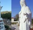 La imagen de la Virgen de Medjugorje y el altar exterior de la iglesia de Santiago fueron restaurados tras un ataque vandálico que provocó daños en uno de los principales santuarios marianos del mundo. FOTO: @manunavarro84 vía X, Catholicus.eu Español.