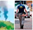 FBI investigaría hechos relacionados con el atentado contra el helicóptero que dejó 13 policías muertos. FOTOS: CORTESÍA Y ARCHIVO