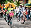El desfile de bicicletas será el sábado 2 de agosto, a las 2:00 p. m., en el Parque de los Pies Descalzos. Foto Manuel Saldarriaga.