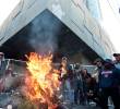 Los bloqueos de los seguidores de Evo Morales están concentrados en el departamento de Cochabamba. FOTO: AFP.
