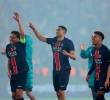Festejos de los jugadores del PSG luego de la clasificación a la final de la Champions League. FOTO: GETTY