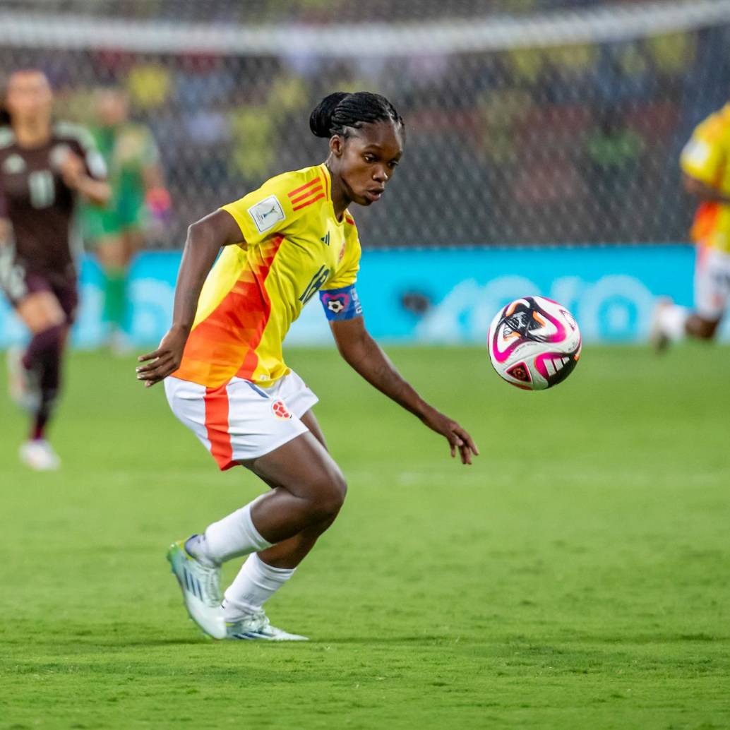 Linda Caicedo es la goleadora de la Selección Colombia en la Copa América femenina con 3 tantos.<span class="mln_uppercase_mln"> FOTO</span> <b><span class="mln_uppercase_mln">Juan Antonio Sánchez</span></b>