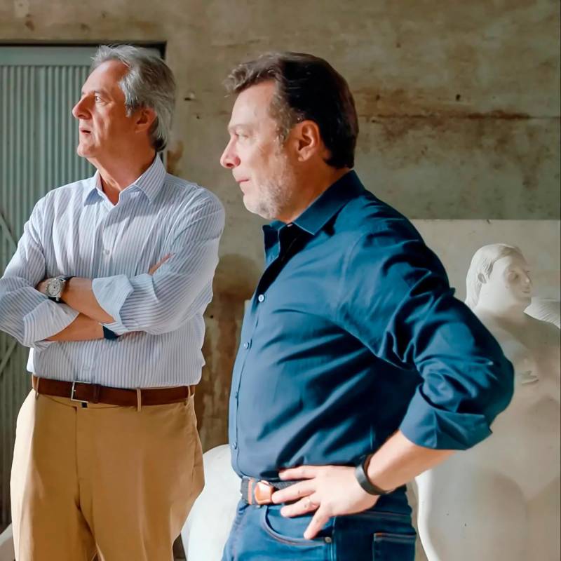 Varias obras inéditas del maestro Fernando Botero han sido incluidas en exposiciones organizadas por su familia después de su muerte. El documental puede verse gratuitamente en una página web. FOTO Foto cortesía