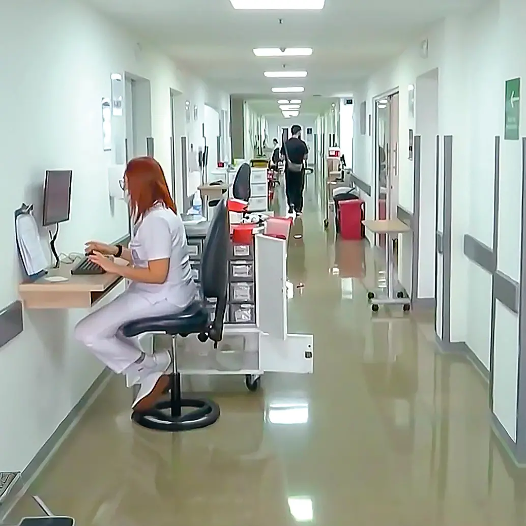 Este mes, el Hospital Alma Mater le cortó los servicios a la Nueva EPS, por una deuda de $53.878 millones. FOTO Captura de video