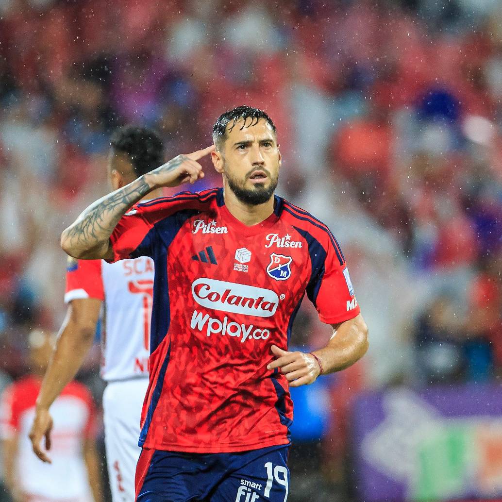 Francisco Fydriszewski fue el goleador del Clausura en Colombia con 12 tantos. El primer jugador del Medellín que consiguió ese honor desde que lo alcanzó Germán Cano, en el Clausura de 2019. <span class="mln_uppercase_mln">FOTO</span> <b><span class="mln_uppercase_mln">Camilo Suárez</span></b> 