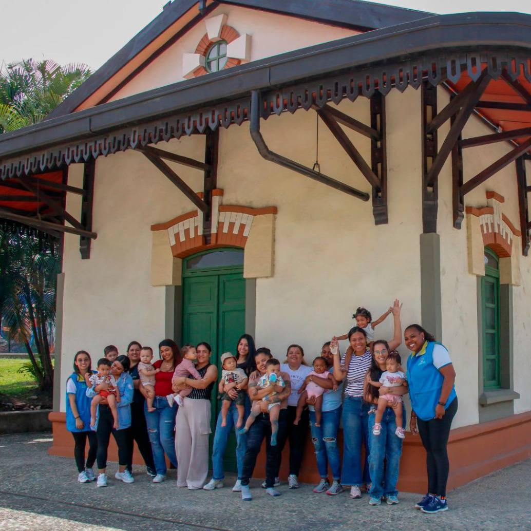 Esta es la antigua estación del ferrocarril El Bosque, ubicada en la comuna 4, Aranjuez en Medellín, que comenzará a funcionar como un nuevo punto de atención del programa Buen Comienzo. FOTO: Cortesía Alcaldía de Medellín