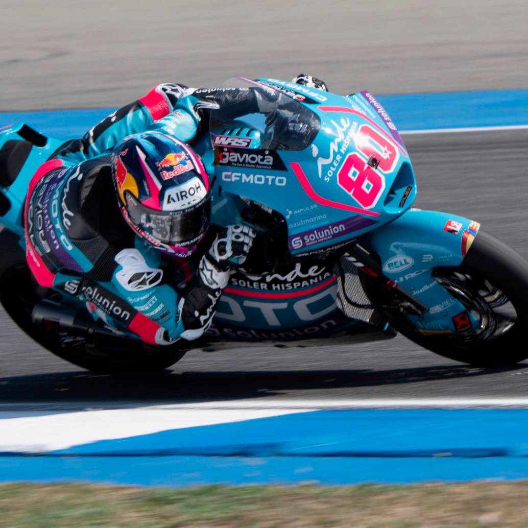 David Alonso superó 7 posiciones en el GP de Cataluña. FOTO: <b>GETTY</b>