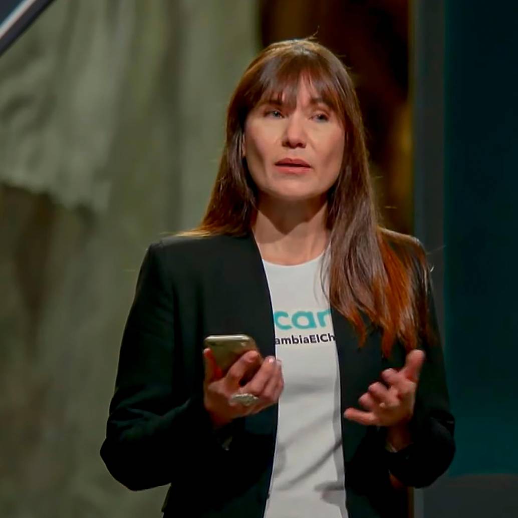 Así fue la participación de Zulma Guzmán en <i>Shark Tank Colombia.</i> FOTO: Captura de video 