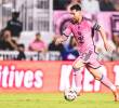 Lionel Messi en el partido de ida contra Monterrey por los cuartos de final de la Copa de Campeones de la Concacaf-2024. FOTO: CUENTA DE X @InterMiamiCF