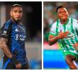 Cristian Arango y Alfredo Morelos conformarían una dupla de ataque de lujo en Nacional. FOTOS REAL SALT LAKE Y CAMILO SUÁREZ