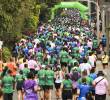 Imagen de referencia de una carrera atlética en la ciudad de Medellín. Foto: Manuel Saldarriaga Quintero.