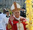 Conmemoración del ingreso del Señor a Jerusalén en la celebración de la misa del Domingo de Ramos. FOTO: Vatican Media
