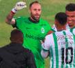 David Ospina, William Tesillo y Edwin Cardona, hombres de experiencia que deberán liderar al verde frente a Internacional. FOTO MANUEL SALDARRIAGA