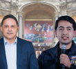Honorio Henriquez (izq.), podría ser presidente del Senado; si es así, Briceño no llegaría a serlo de la Cámara.FOTOS: Colprensa