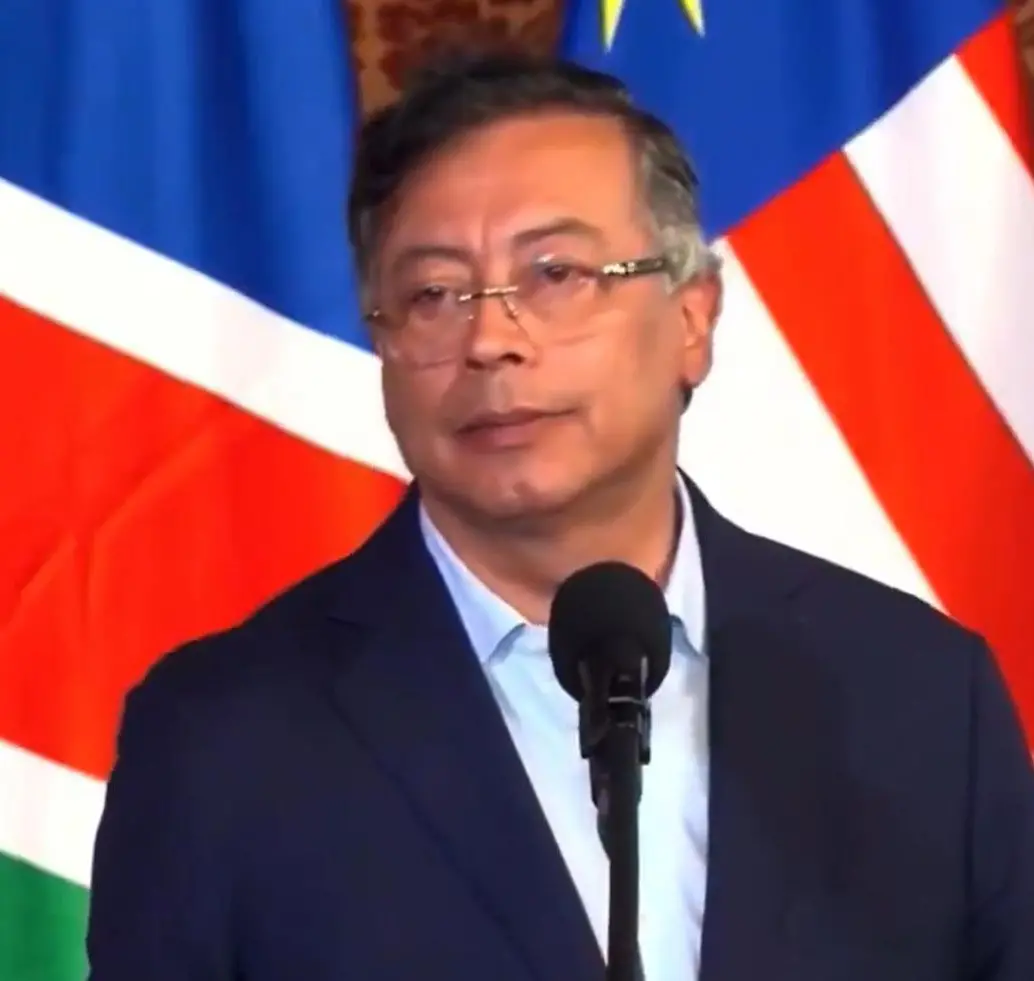 Presidente Gustavo Petro. <b>Foto: </b>Captura de pantalla.