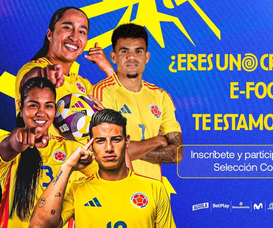 La FCF y Movistar organizarán las finales del Torneo Nacional de eFootball™ 2025 en Bogotá; los ganadores representarán a Colombia en el camino hacia el Mundial FIFAe en Riad. FOTO cortesía