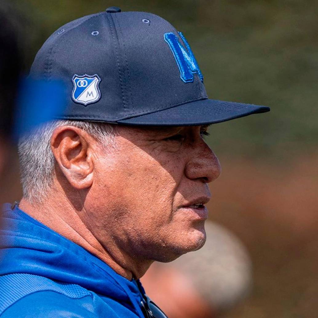 El entrenador tolimense Hernán Torres es recordado por la hinchada de Millonarios por orienta al equipo que resultó campeón de Liga en el segundo semestre de 2012. Foto: tomada del x de @MillosFCoficial