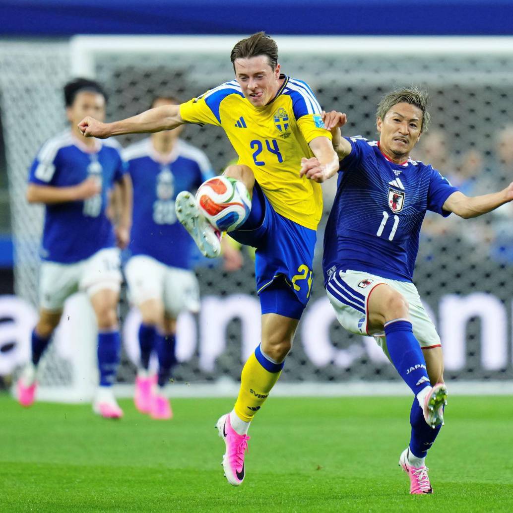 Suecos y japonenes repartieron puntos en el cierre del grupo F en el Mundial 2026. Foto: Xinhua