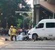 En este accidente, en los bajos de la estación Floresta del metro, murió Jennifer Mayreth Peña Peña, de 17 años, quien iba cruzando por el semáforo cuando la buseta de servicios especiales, conducida por un hombre borracho, la arrolló. FOTO: CORTESÍA