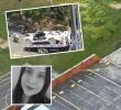Verónica David Tuberquia (detalle, abajo), de 29 años, murió luego de que su carro golpeara contra el muro del parqueadero de su unidad en la Loma de los Bernal y cayera al vacío. FOTOS: CORTESÍA