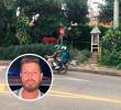 En este punto del barrio La Hortensia, de Itagüí, asesinaron a Arley Horacio Espinal Patiño (detalle), alias Mono Arley, histórico cabecilla de la banda El Ajizal, de este municipio del sur metropolitano. FOTOS: LAURA ROSA JIMÉNEZ VALENCIA Y CORTESÍA