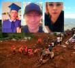 Tres de las víctimas de esta tragedia invernal en la vereda Granizal, de Bello, fueron Juan David Lozano Hernández, de 16 años; Pedro Nel Agudelo Zapata, de 48, y Paula Andrea Londoño, de 40 años. Las autoridades confirmaron que son 14 los fallecidos del deslizamiento y se buscan a 11 desaparecidos. FOTOS: CAMILO SUÁREZ Y CORTESÍA