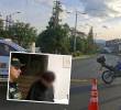 Por la balacera que se presentó en la avenida Regional, entre Sabaneta y Envigado, fue capturado Brian Steven González Atehortúa (detalle), de 23 años. Por estos hechos también se encuentra aprehendido un adolescente de 17 años, quien resultó herido. FOTOS: CORTESÍA