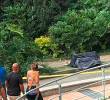 El crimen del albanés-ecuatoriano Artur Tushi en las afueras del centro comercial Santafé pone en tela de juicio la presencia de criminales de Ecuador y de Albania en Medellín. FOTO: CAMILA GARZÓN
