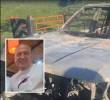 Luis Fernando Quiroz Muñoz, de 56 años, se movilizaba en esta camioneta rumbo al corregimiento de Doradal, en Puerto Triunfo, Antioquia. Sin embargo, el automotor apareció incendiado en Cimitarra, Santander, y este hombre no aparece. FOTOS: CORTESÍA