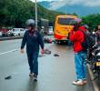 Este accidente, registrado en la mañana de este lunes, dejó dos personas muertas a la altura de la Feria de Ganado. FOTO: CORTESÍA