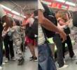 Según la denuncia, este altercado se presentó en la noche del pasado jueves en uno de los vagones, aunque sin especificar entre qué estaciones. Desde el Metro indicaron que no tuvieron reporte de la situación. FOTO: CORTESÍA TOMADA DE VIDEO