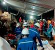 Las labores de rescate de los mineros demoraron más de 12 horas, pero todos lograron salir con vida. FOTO: CORTESÍA