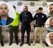 El canadiense Arif Jhuman (principal y detalle, izquierda) tendría vínculos con estructuras criminales del Reino Unido a las que pertenecería (derecha, de arriba a abajo) Christopher Neil Costello, alias Dips; Robert Steven Taylor y Liam George Anton O’Brien. FOTOS: CORTESÍA-POLICÍA NACIONAL