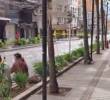 Las vías de los alrededores del Centro Administrativo Municipal de Itagüí (CAMI) fueron cerrados por las autoridades para verificar el contenido de un extraño paquete. FOTO: CORTESÍA