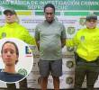 Stracey Diámin Karim Agata (principal) provenía de la isla de Curazao, en el Caribe, y fue capturado por un hecho que vincularía a una menor de 14 años que estaría siendo explotada sexualmente. En este caso también se logró la detención de Alexánder Sánchez García (detalle). FOTOS: CORTESÍA