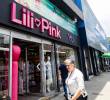 Tienda de Lili Pink, marca de retail que aclaró públicamente su relación con Walter Martínez. FOTO MANUEL SALDARRIAGA
