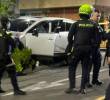 Así quedó el carro en el que se movilizaba Jesús David Villa Lamadrid, de 26 años, luego de ser atacado por sujetos desde una motocicleta en el barrio Estadio. FOTO: <b>CORTESÍA</b>