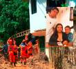 Los organismos de socorro continúan atendiendo la emergencia en la vereda La Doctora, de Sabaneta, que dejó cinco víctimas, entre ellas tres de una misma familia (detalle): Deiby Roqueme Mendoza, de 39 años; su esposa Liz Patricia Luna Hernández, de 31, y su hija Natalia Lucía Roqueme Luna, de 12 años. También murieron María Elena Montoya de Cardona, de 78 años, y su hijo William de Jesús Cardona Montoya, de 60 años. FOTO: CAMILO SUÁREZ Y CORTESÍA