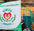 La sede de la Fundación Aidesh, en el Barrio Antioquia, tiene su sede en una casa que les donaron sin documentación y esta situación está a punto de dejarlos sin un techo. FOTO: CORTESÍA