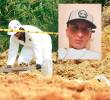 En una zona boscosa de Altavista, las autoridades encontraron los restos óseos de una persona. Según sus familiares serían los de Milton César Pérez Villa, alias Milton o El Pecoso, el señalado responsable del toque de queda en Belén Rincón en enero. FOTOS: ARCHIVO Y CORTESÍA