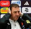 Néstor Lorenzo durante la rueda de prensa en la que dio el nombre de los 55 jugadores que hacen parte de la prelista al Mundial. FOTO CORTESÍA FCF