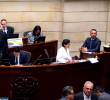 Desde ayer la plenaria del Senado tramita el proyecto de reforma laboral. FOTO tomada de YouTube