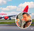 Avianca tomó medidas tras un incidente que alteró la normalidad de un vuelo internacional. FOTO PANTALLAZO DE TIKTOK Y AVIANCA.