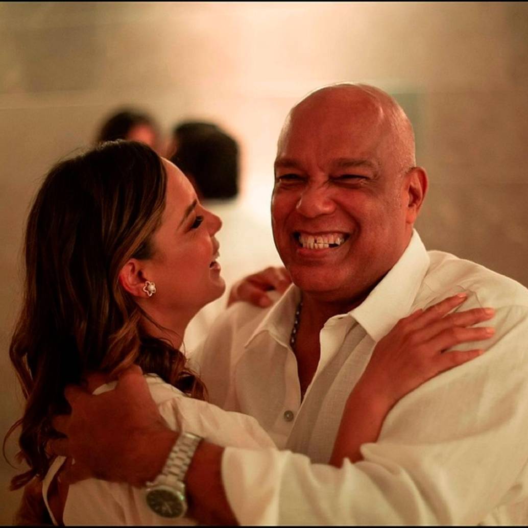 Eugenio y su hija Cecilia Baena. FOTO INSTAGRAM CECILIA BAENA