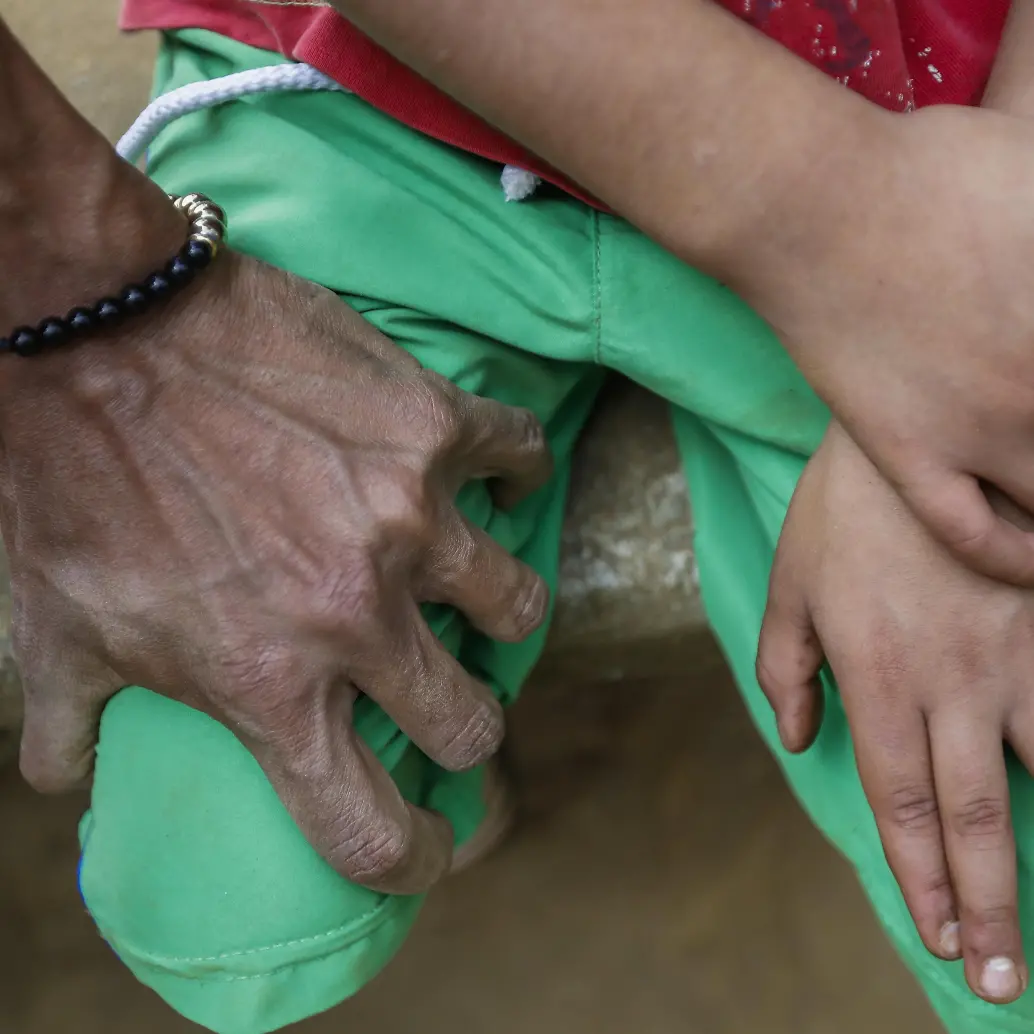 Imagen de dramatización de un caso de abuso sexual contra niños de la ciudad. Foto: Manuel Saldarriaga Quintero