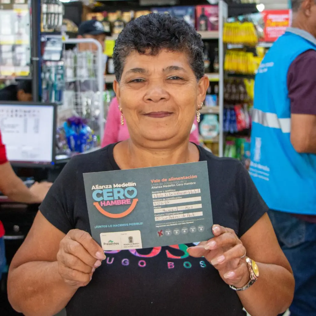 Medellín Cero Hambre, programa de Presupuesto Participativo. FOTO: CORTESÍA ALCALDÍA DE MEDELLÍN