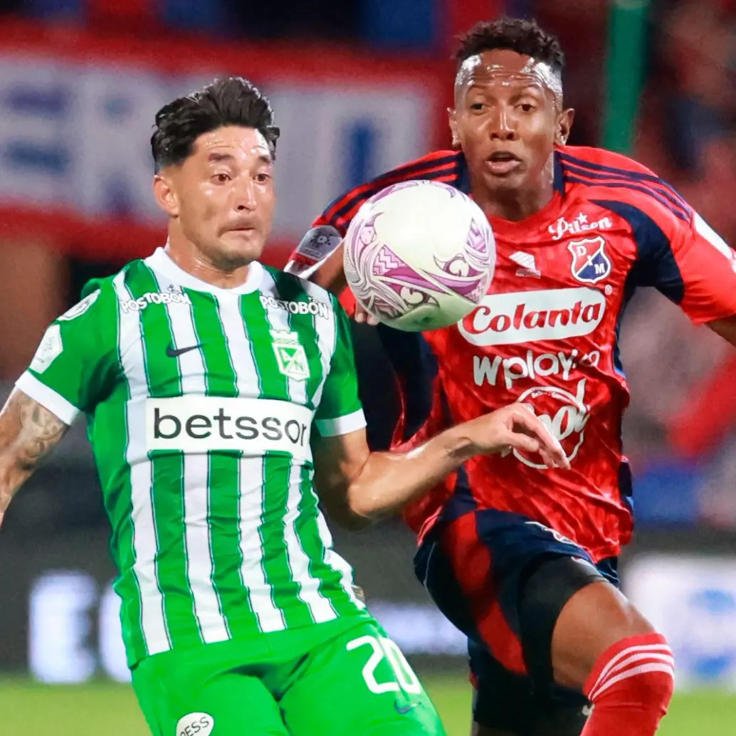 DIM y Nacional se enfrentan en el Atanasio. FOTO MANUEL SALDARRIAGA