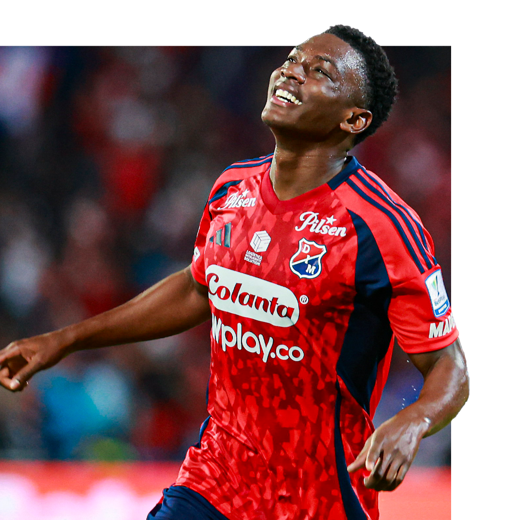 Juan David Arizala llegó al Medellín en 2023 cuando el técnico era el antioqueño David González. FOTO Manuel Saldarriaga