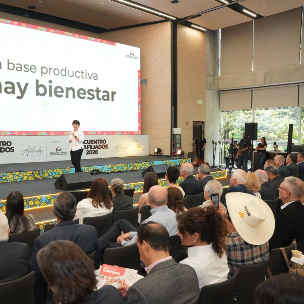 El Encuentro de Afiliados 2026 de la Cámara de Comercio de Medellín para Antioquia reunió a cerca de 600 empresarios, comerciantes afiliados y representantes de entidades públicas, privadas y organizaciones aliadas. Foto: Cortesía